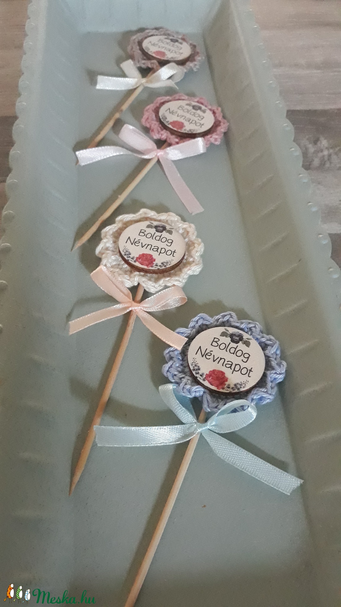 Boldog névnapot tortadekor - otthon & életmód - konyhafelszerelés, tálalás - Meska.hu Boldog névnapot tortadekor - otthon & életmód - konyhafelszerelés, tálalás - Meska.hu