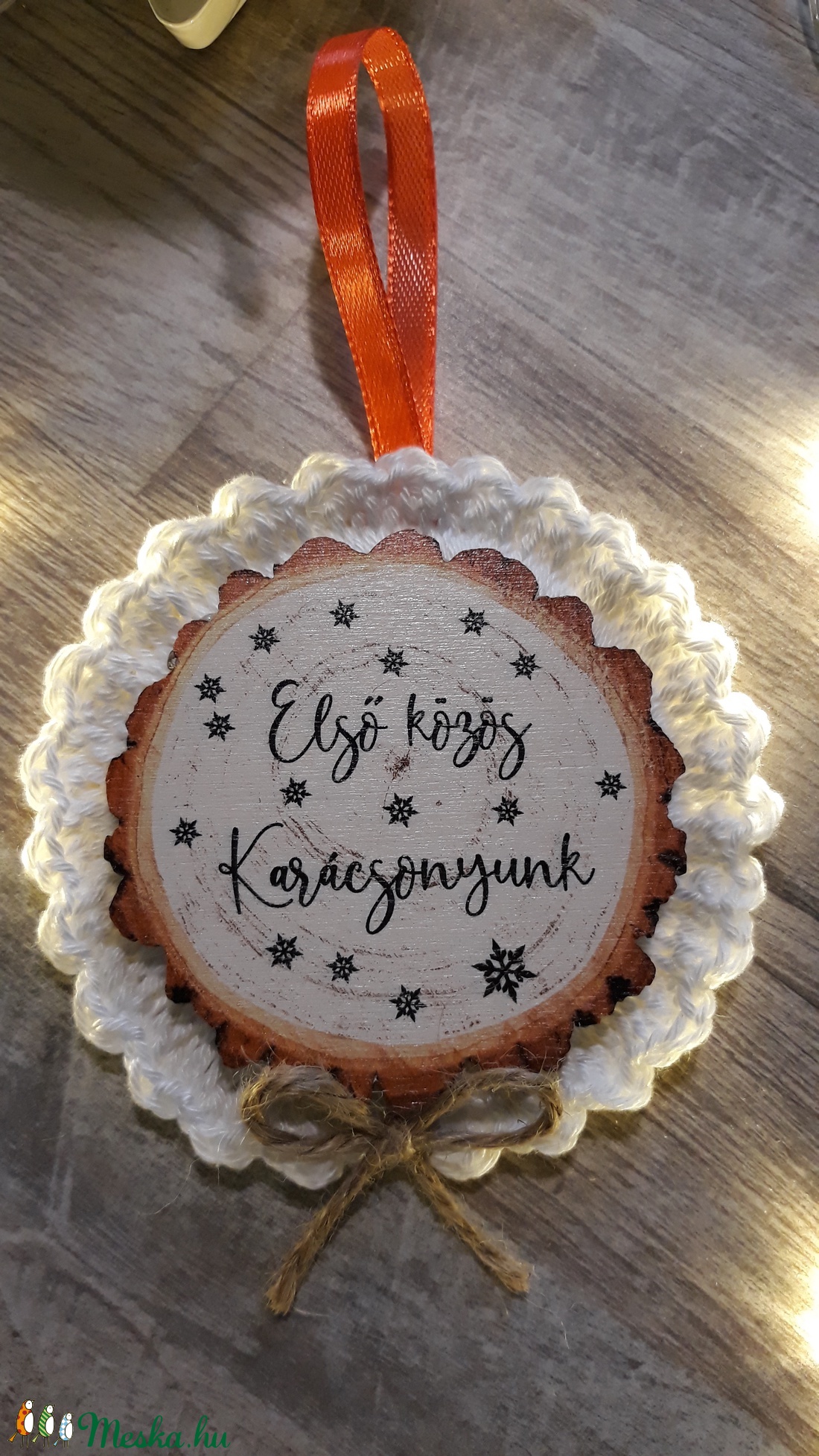 Első közös karácsonyunk feliratú dísz - karácsony - karácsonyi lakásdekoráció - karácsonyi lakásdíszek - Meska.hu Első közös karácsonyunk feliratú dísz - karácsony - karácsonyi lakásdekoráció - karácsonyi lakásdíszek - Meska.hu