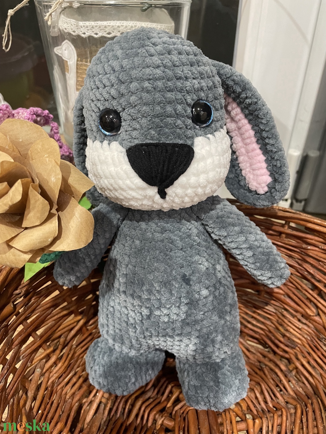 Pihe-puha horgolt nyuszi � amigurumi plüss - játék & sport - plüssállat & játékfigura - nyuszi - Meska.hu