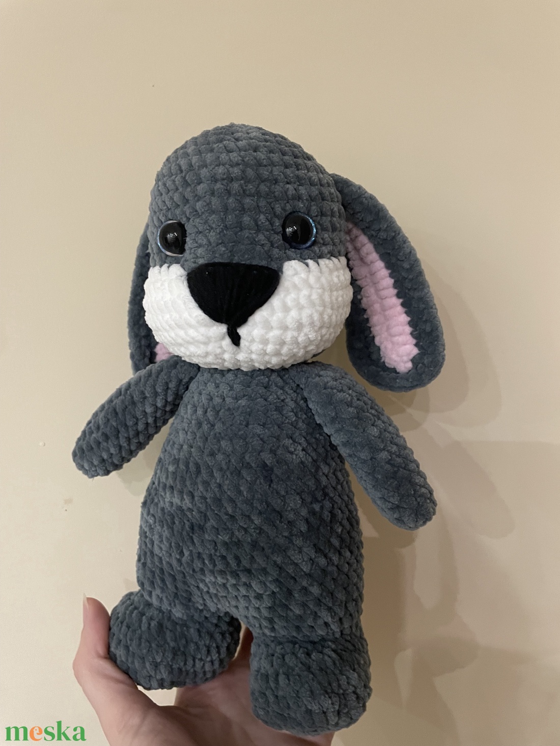 Pihe-puha horgolt nyuszi � amigurumi plüss - játék & sport - plüssállat & játékfigura - nyuszi - Meska.hu