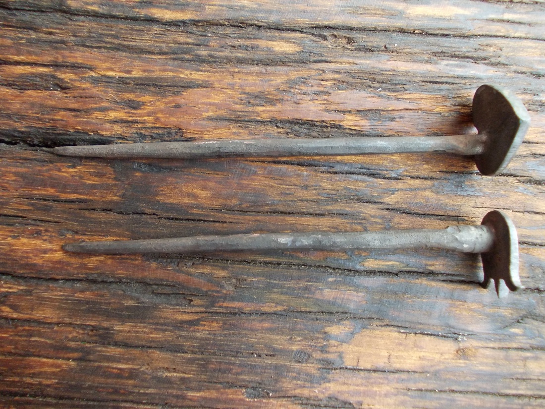 Kovácsolt szeg - kellékek & szerszámok - szerszámok, eszközök - kiegészítők - Meska.hu