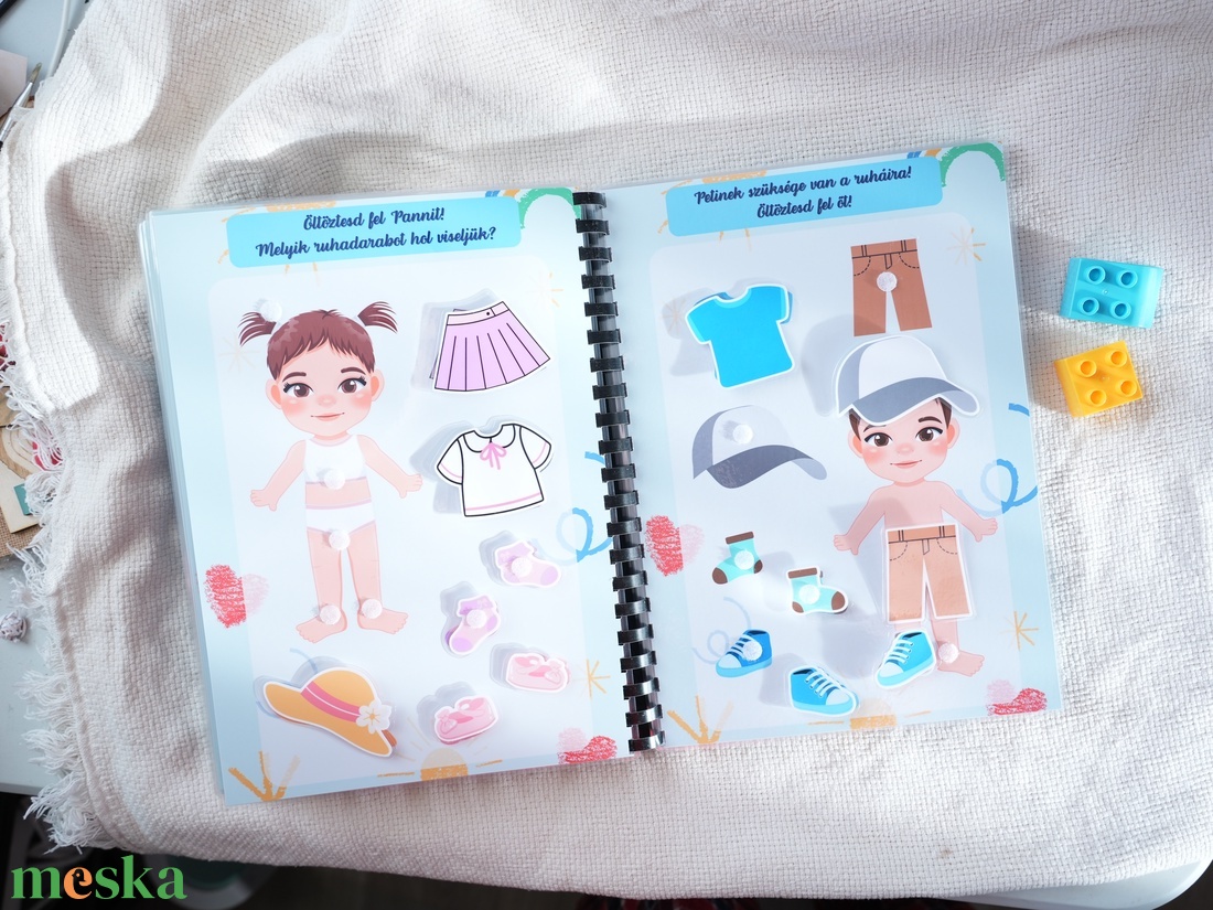 Játékos Fejlesztő Feladatok Emberek témakörben 3-5 Éves Gyerekeknek - játék & sport - készségfejlesztő és logikai játék - oktató játékok - Meska.hu