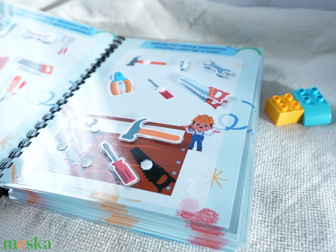 Játékos Fejlesztő Feladatok Emberek témakörben 3-5 Éves Gyerekeknek - játék & sport - készségfejlesztő és logikai játék - oktató játékok - Meska.hu