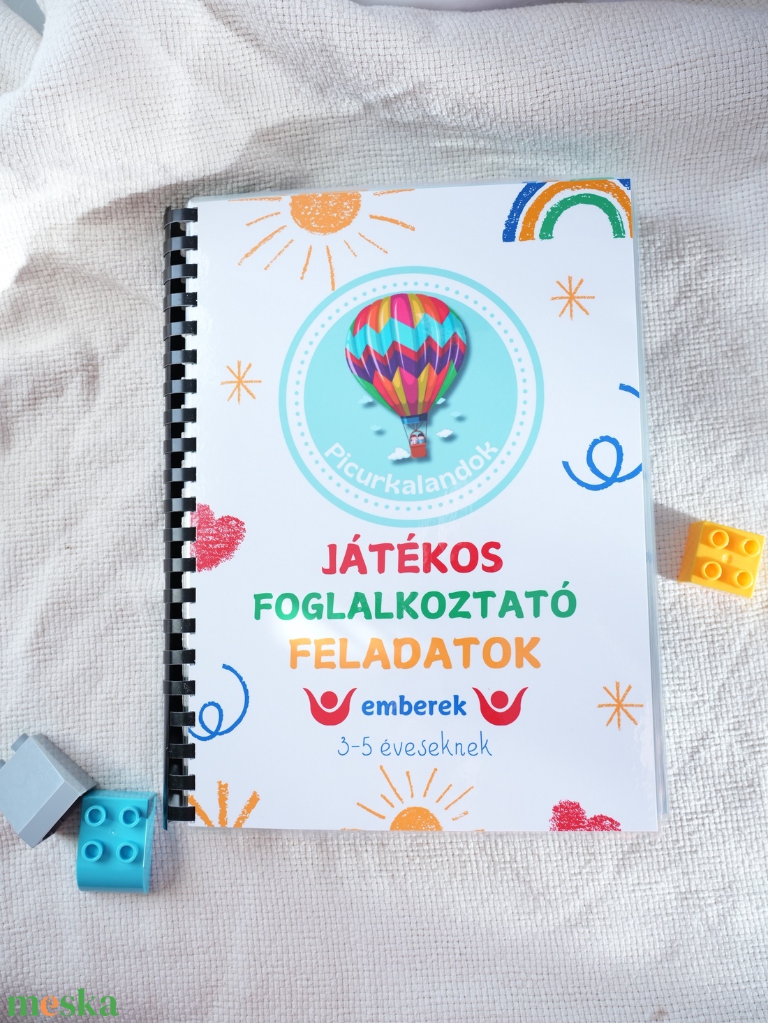 Játékos Fejlesztő Feladatok Emberek témakörben 3-5 Éves Gyerekeknek - játék & sport - készségfejlesztő és logikai játék - oktató játékok - Meska.hu