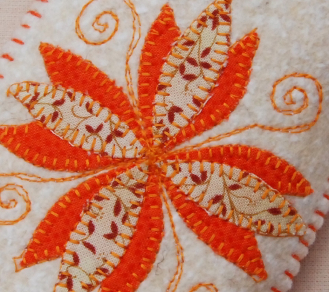 Filc tartó applikációval -  - Meska.hu