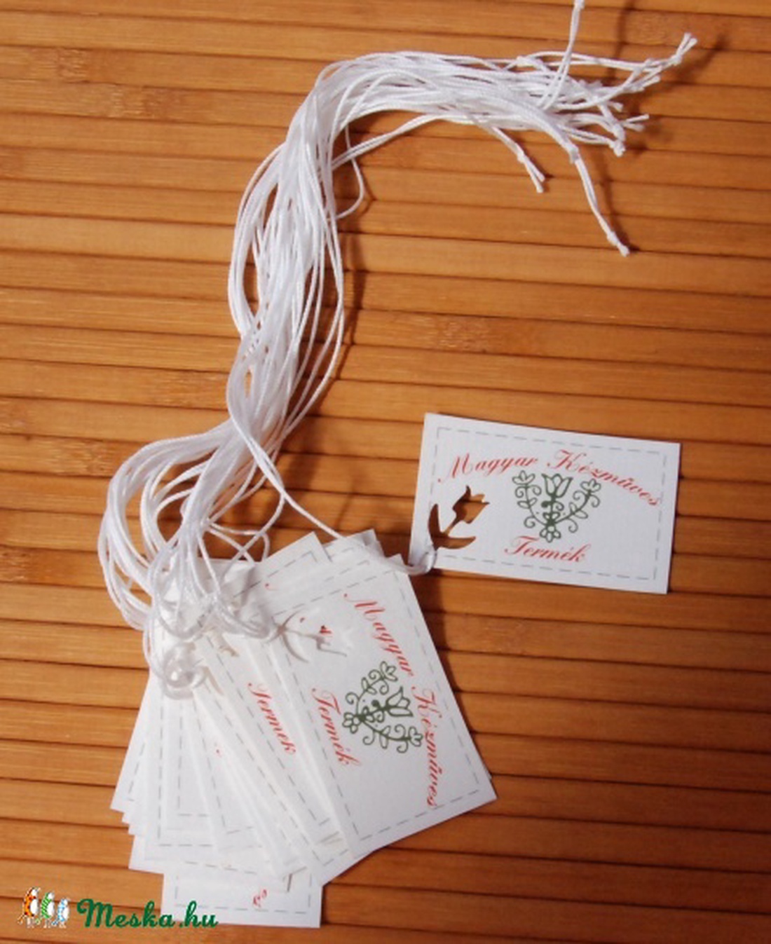 Magyar Kézműves Termék - árukísérő címke 30 db-os -  - Meska.hu