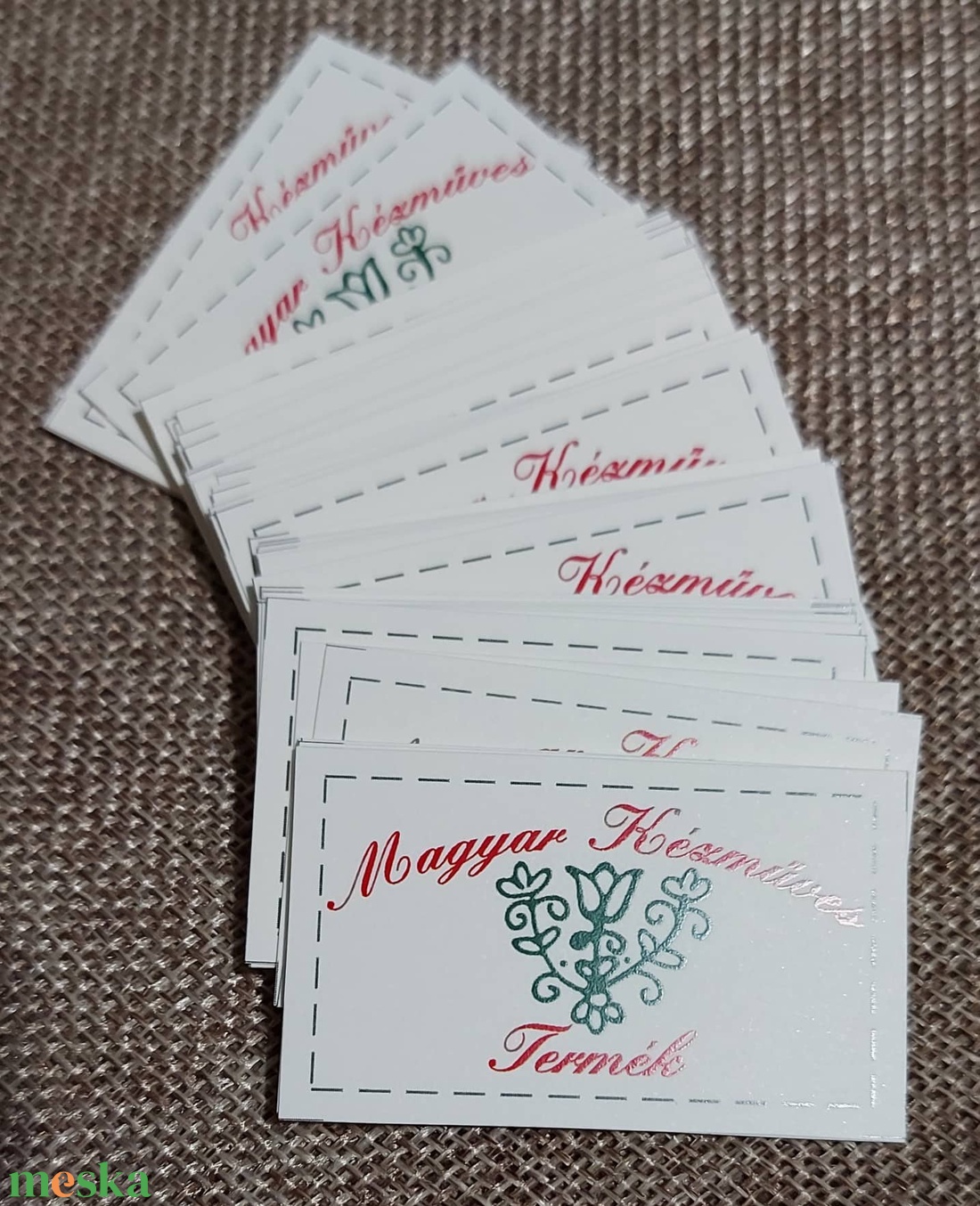 Magyar kézműves termék - ajándékkísérő címke - művészet - címkék, gyufásdobozok - Meska.hu