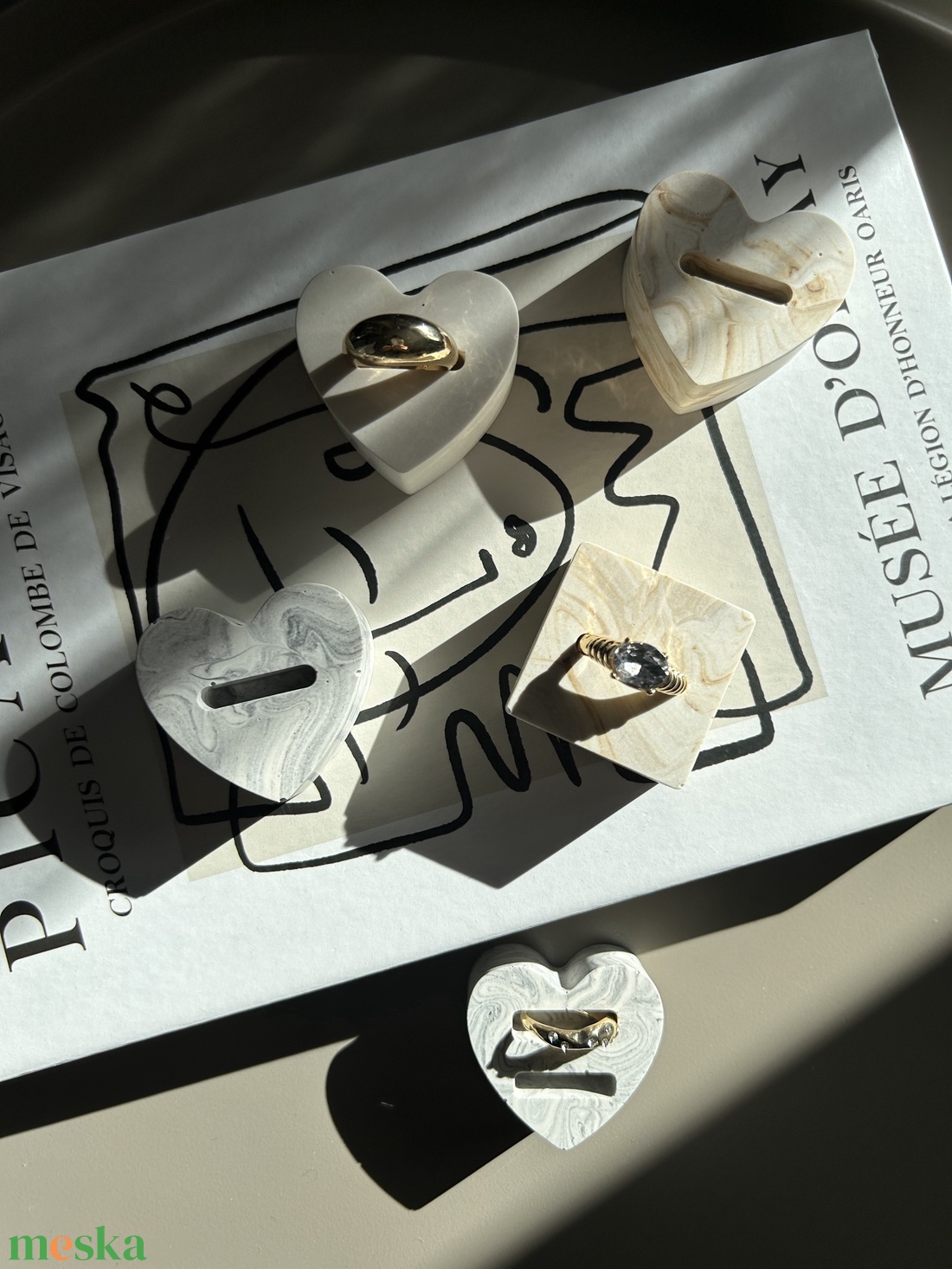 Gyűrűtartó - otthon & életmód - dekoráció - dísztárgy - Meska.hu