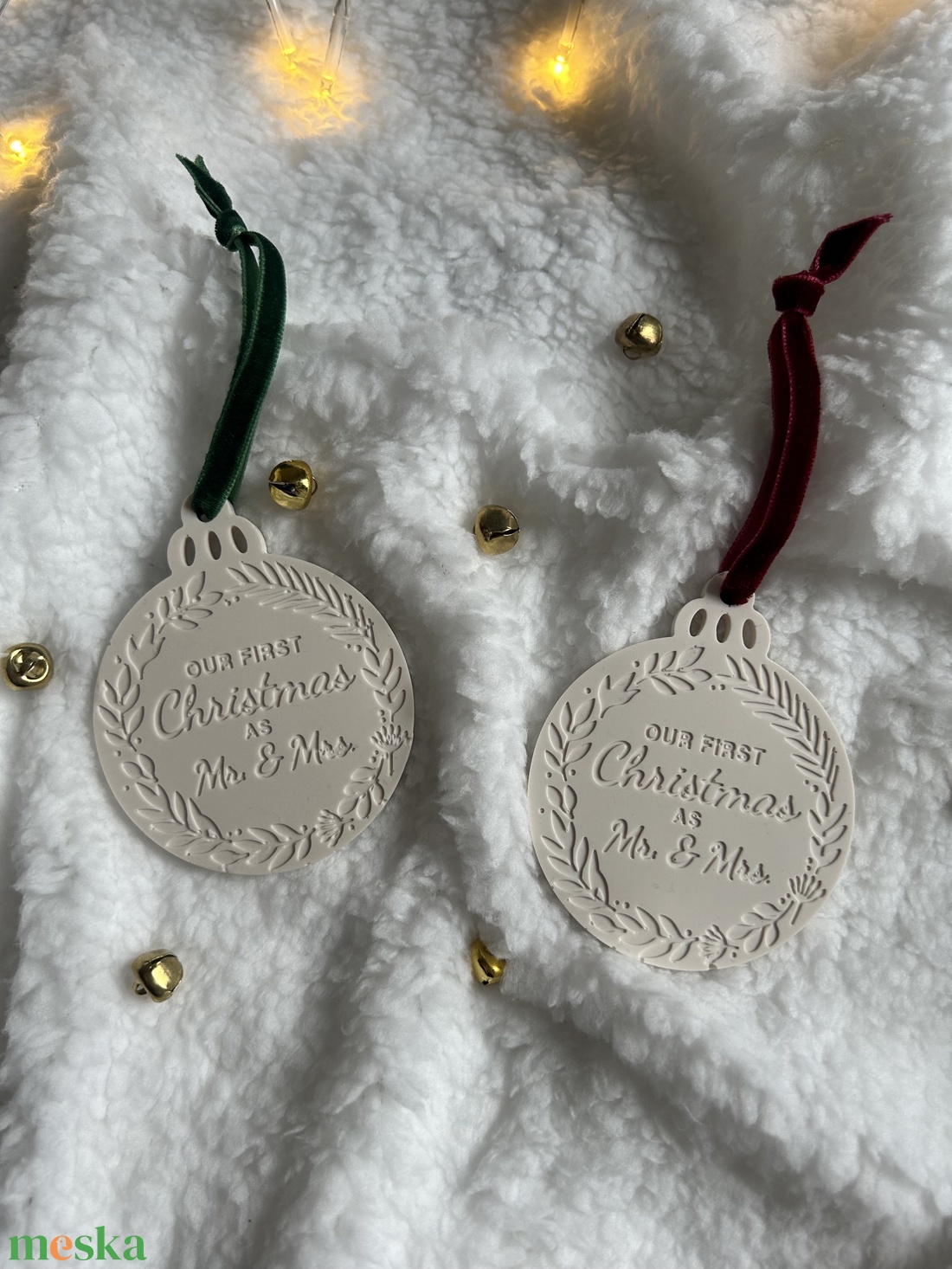 First Christmas karácsonyfadísz - otthon & életmód - dekoráció - dísztárgy - Meska.hu