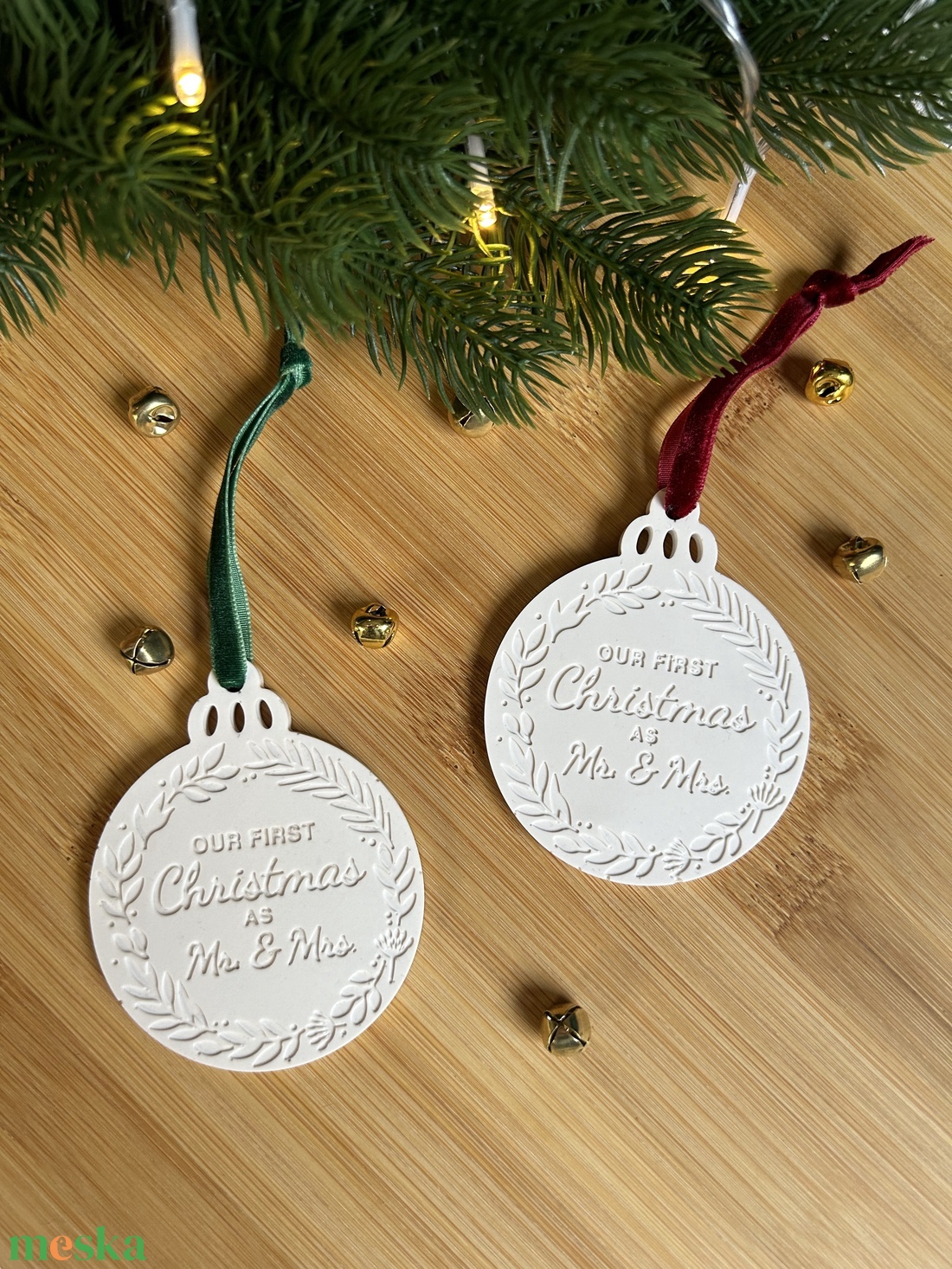 First Christmas karácsonyfadísz - otthon & életmód - dekoráció - dísztárgy - Meska.hu