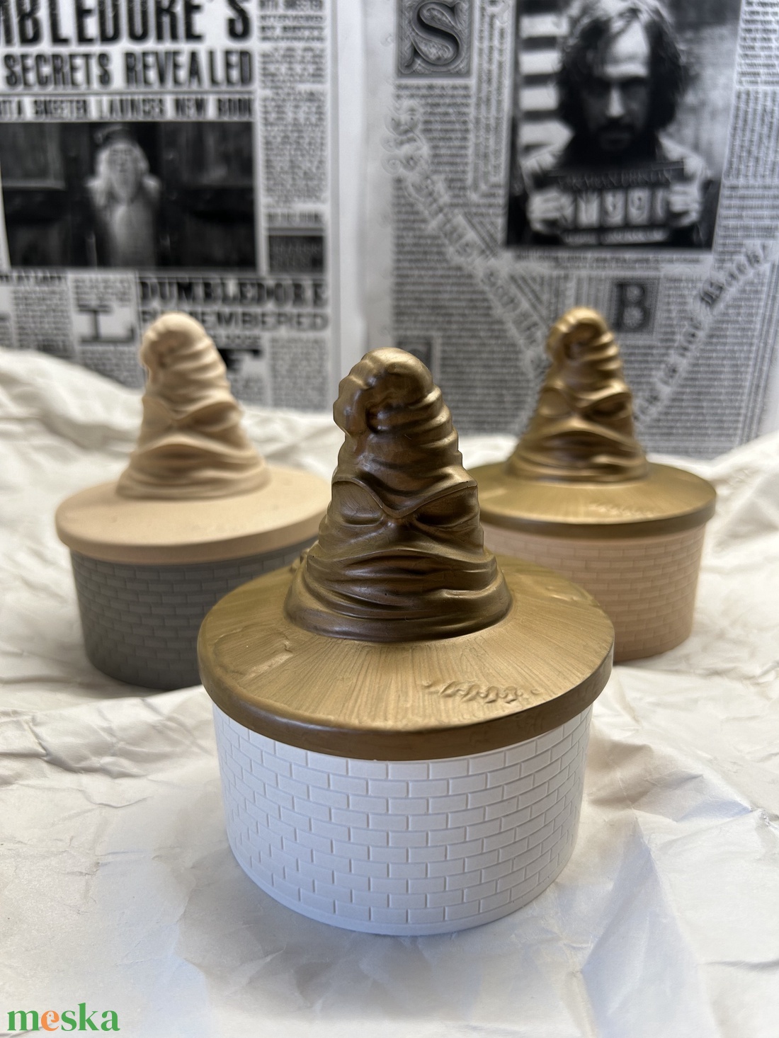 Mágikus süveg tároló - otthon & életmód - dekoráció - dísztárgy - Meska.hu