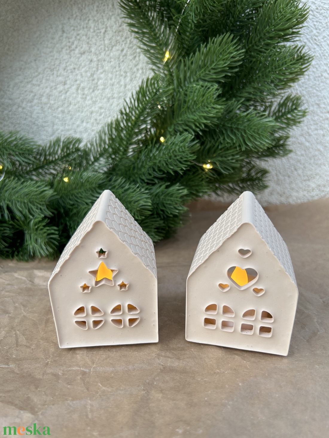 Mézeskalács házikó - otthon & életmód - dekoráció - dísztárgy - Meska.hu