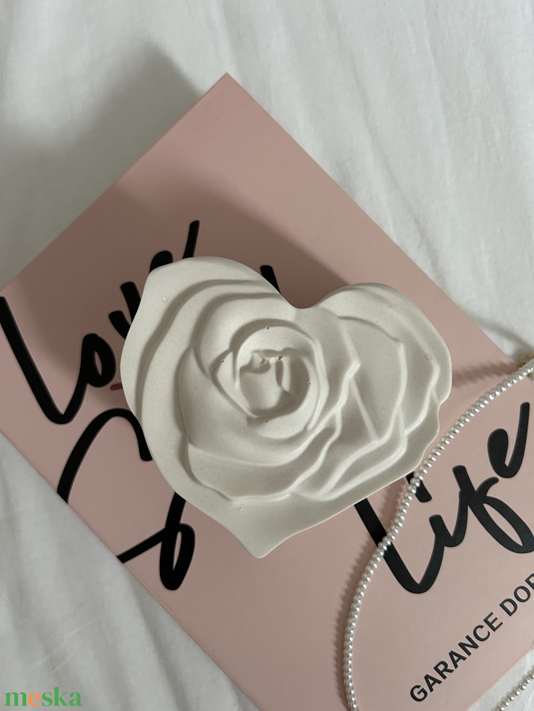 Heart bloom tároló - otthon & életmód - dekoráció - dísztárgy - Meska.hu