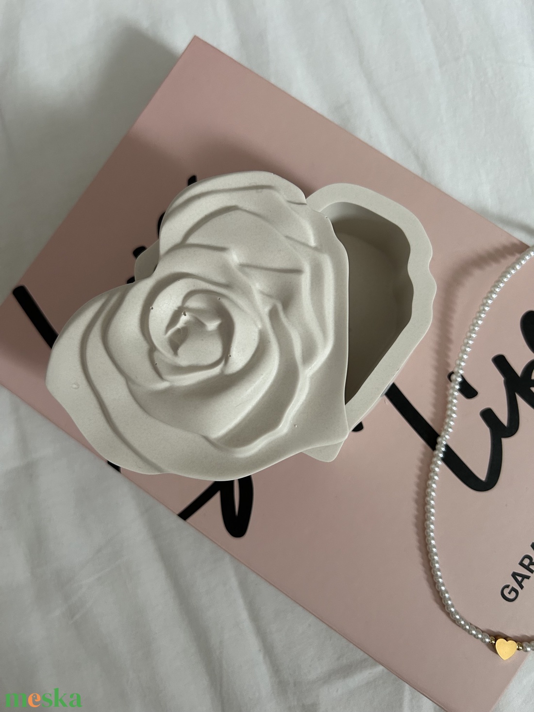 Heart bloom tároló - otthon & életmód - dekoráció - dísztárgy - Meska.hu