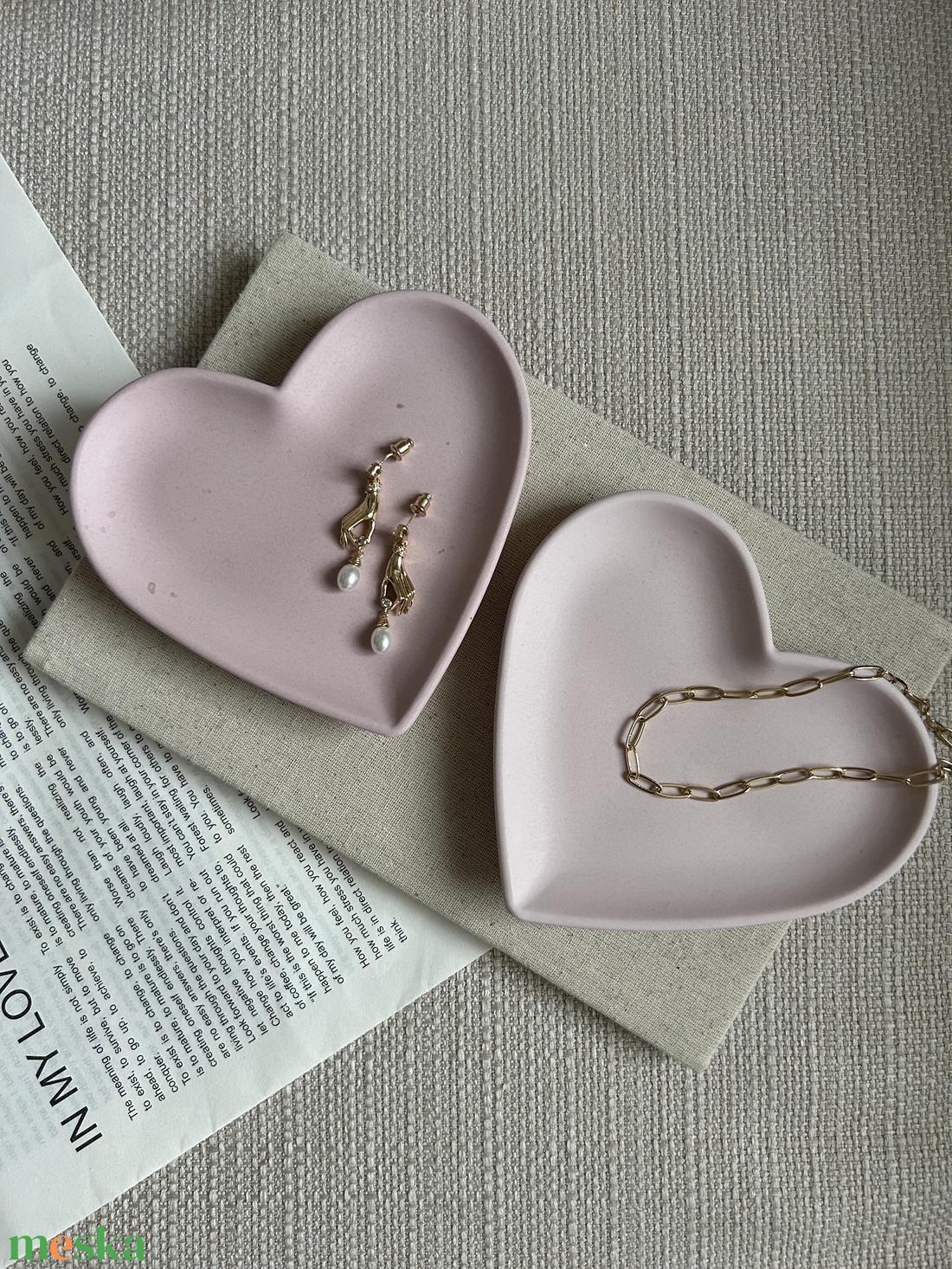 Szív tároló - otthon & életmód - dekoráció - dísztárgy - Meska.hu