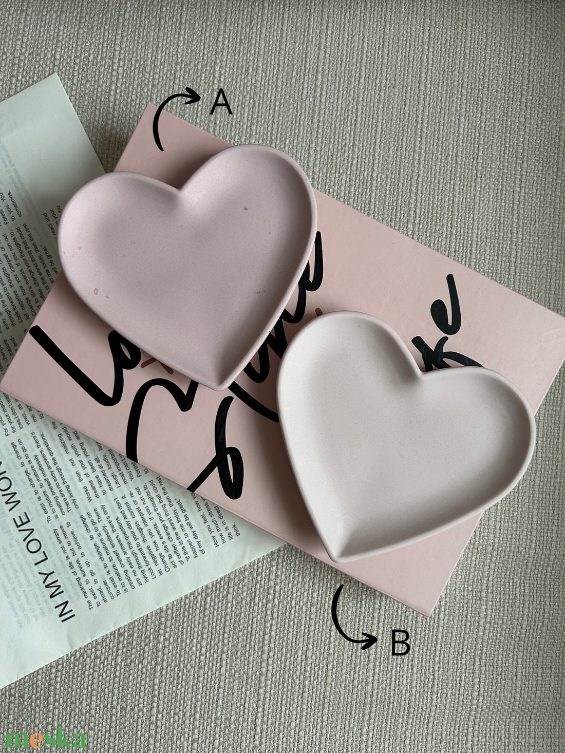 Szív tároló - otthon & életmód - dekoráció - dísztárgy - Meska.hu