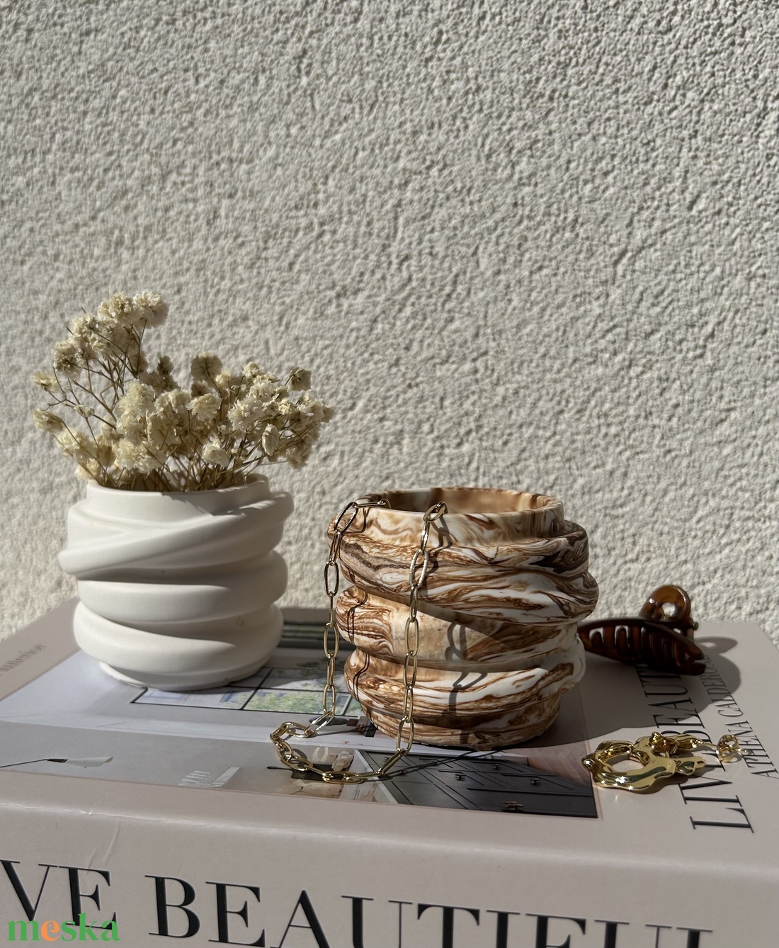 Strings tároló - otthon & életmód - dekoráció - dísztárgy - Meska.hu