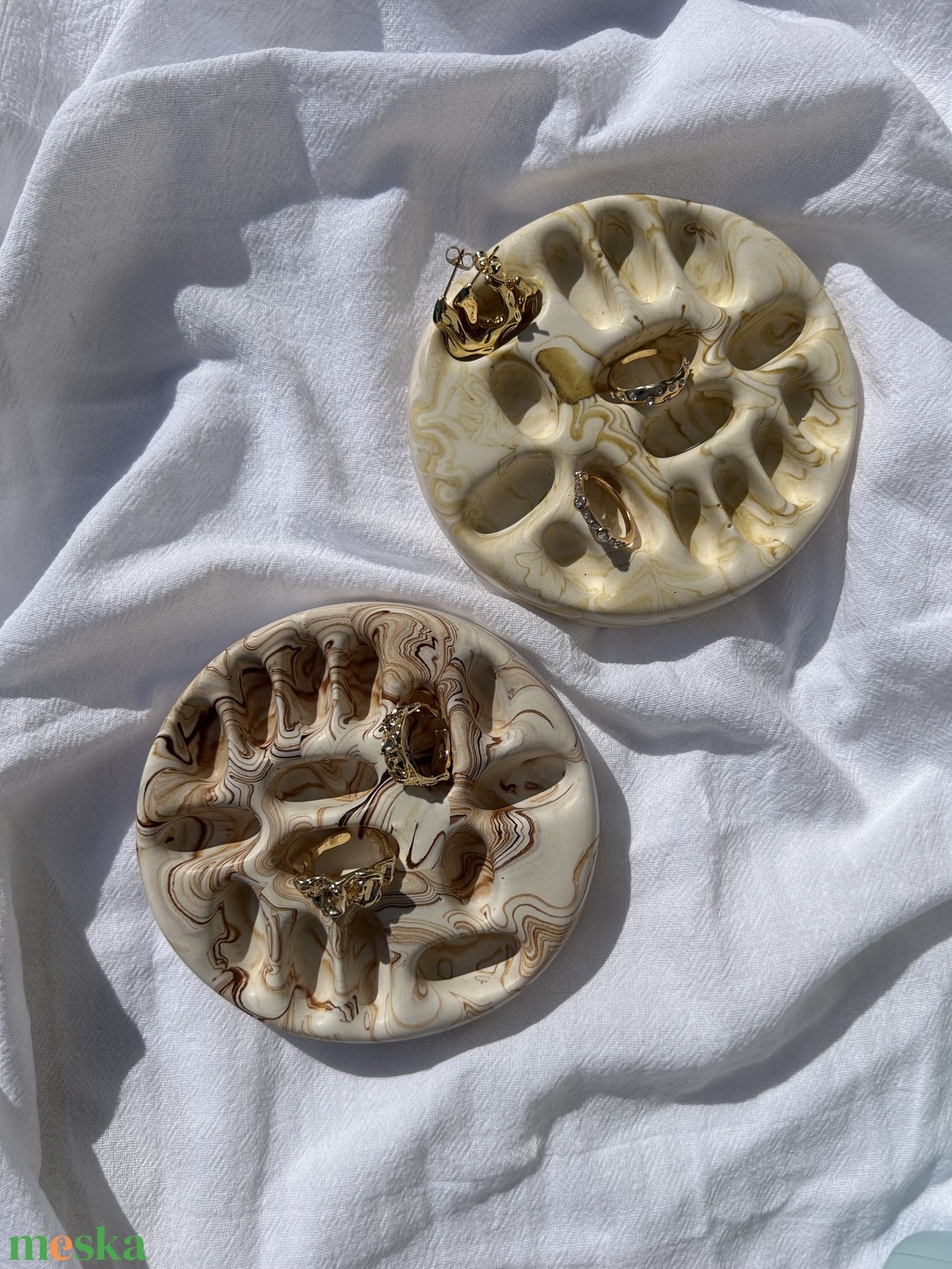 Florence ékszertartó tálka  - ékszer - ékszertartó - ékszertartó tál - Meska.hu