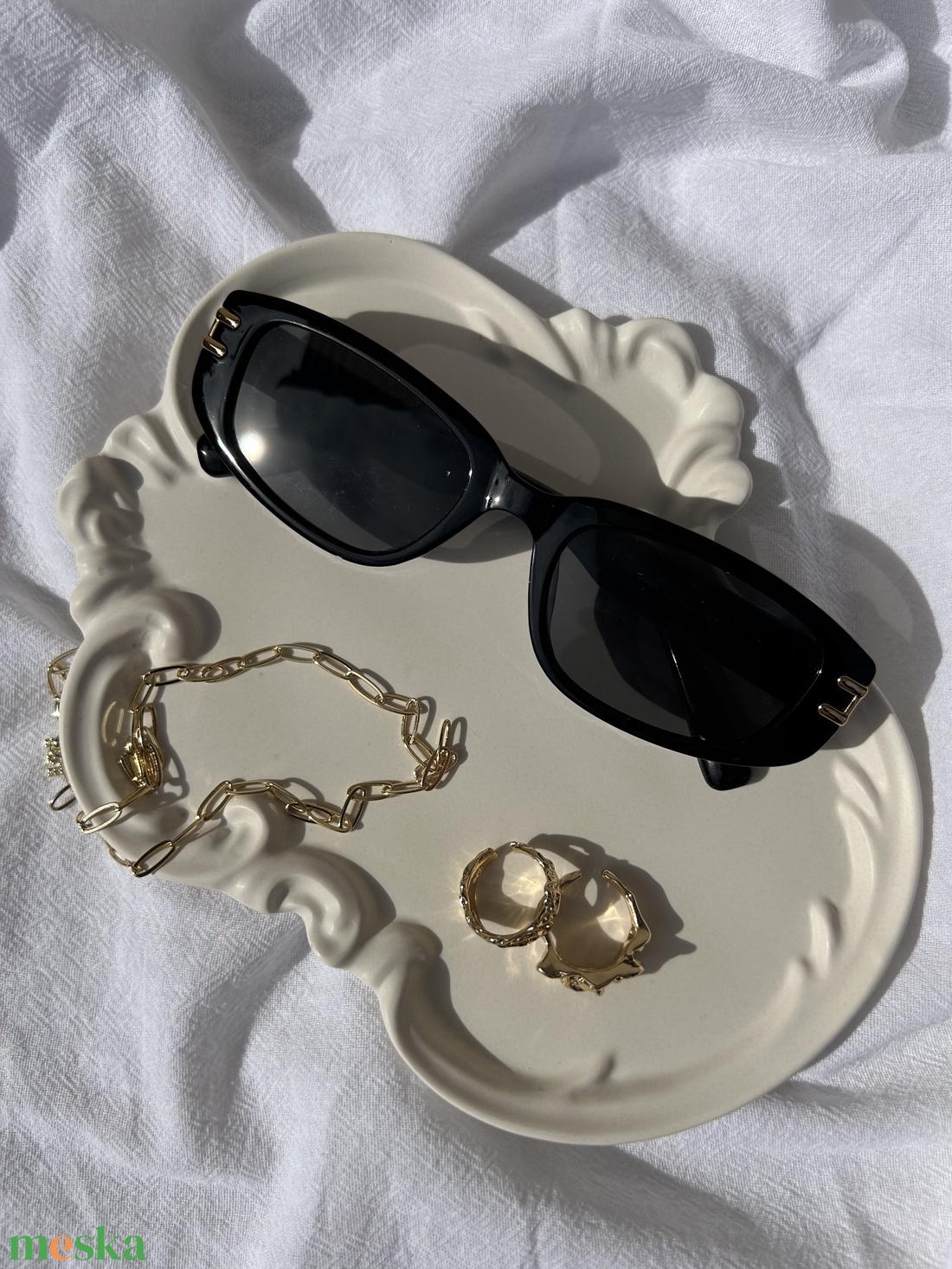 Vintage tálca - otthon & életmód - dekoráció - dísztárgy - Meska.hu