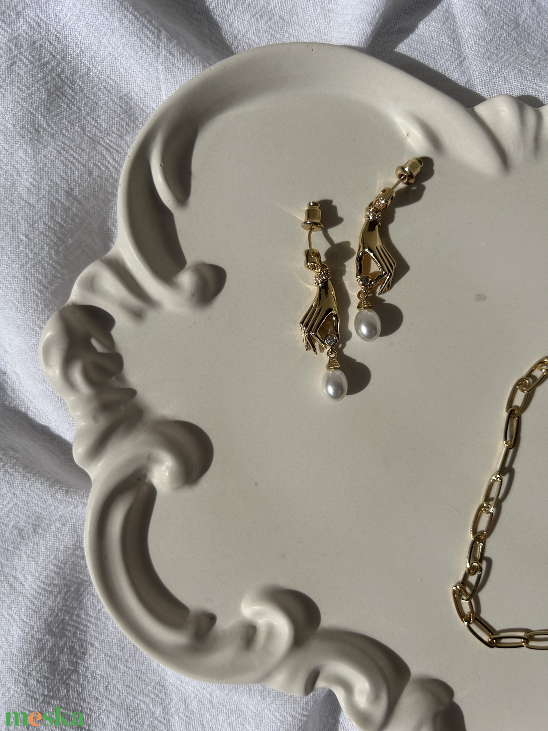 Vintage tálca - otthon & életmód - dekoráció - dísztárgy - Meska.hu