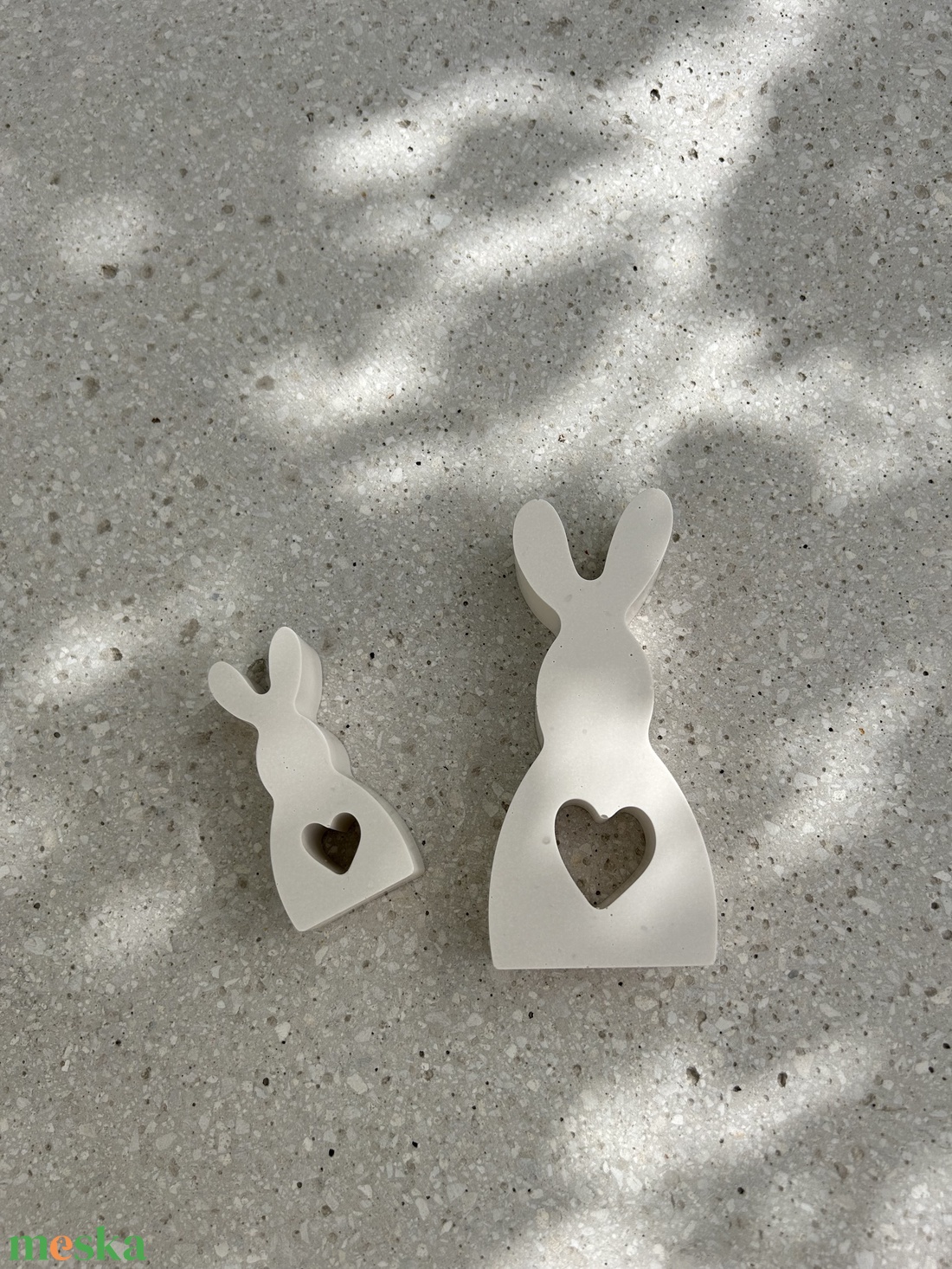 Szívecskés nyuszi dekor - otthon & életmód - dekoráció - dísztárgy - Meska.hu