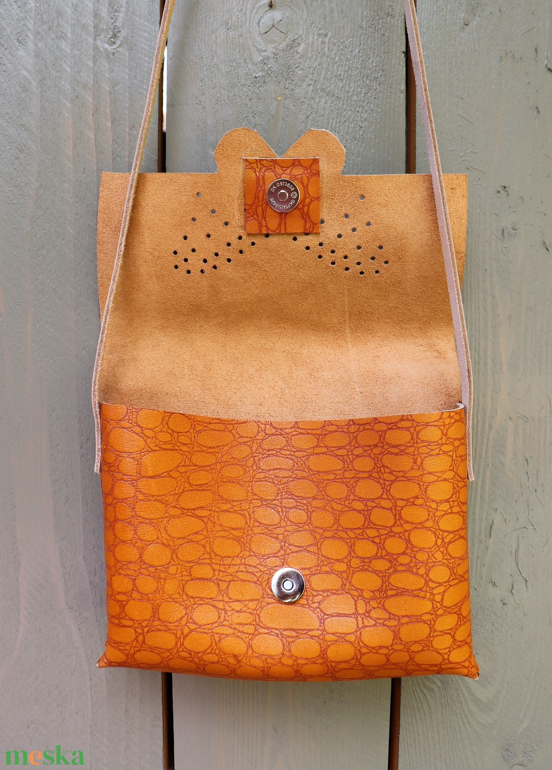 Válltáska - retro bőr - táska & tok - kézitáska & válltáska - vállon átvethető táska - Meska.hu