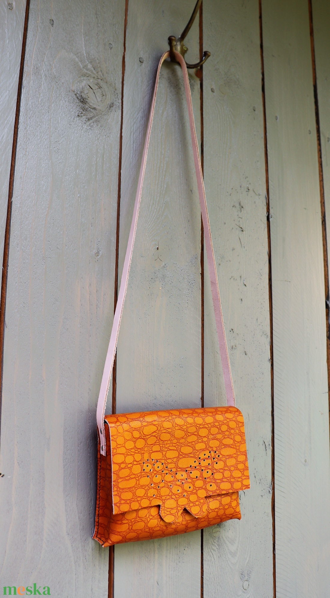 Válltáska - retro bőr - táska & tok - kézitáska & válltáska - vállon átvethető táska - Meska.hu