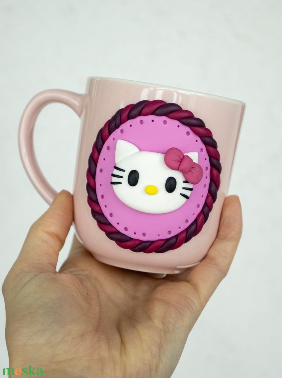 Hello Kitty bögre - otthon & életmód - konyhafelszerelés, tálalás - tálalás - bögre & csésze - Meska.hu