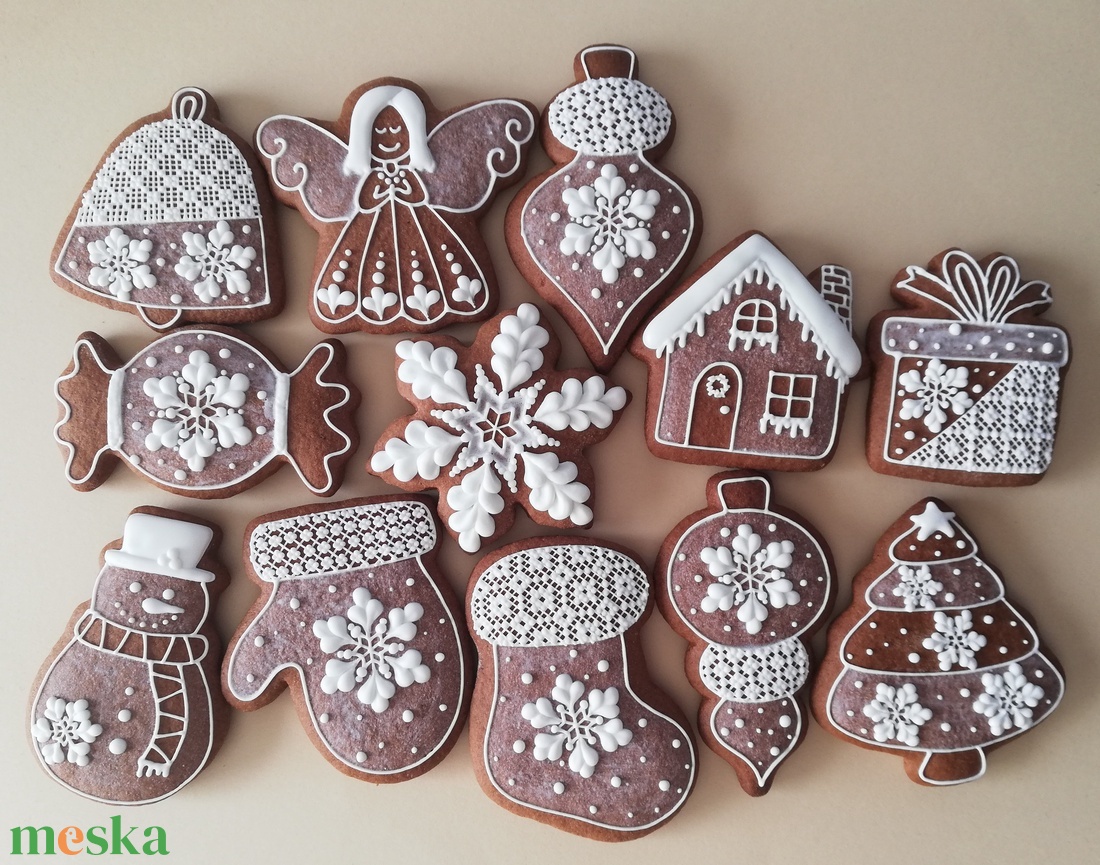 Mézeskalács dísz szett - karácsony - karácsonyi lakásdekoráció - karácsonyi lakásdíszek - Meska.hu Mézeskalács dísz szett - karácsony - karácsonyi lakásdekoráció - karácsonyi lakásdíszek - Meska.hu