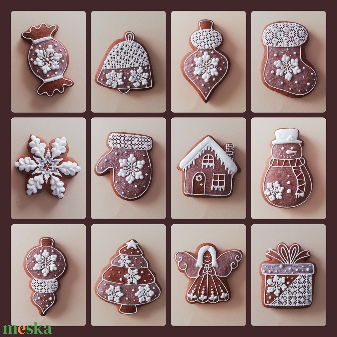 Mézeskalács dísz szett - karácsony - karácsonyi lakásdekoráció - karácsonyi lakásdíszek - Meska.hu Mézeskalács dísz szett - karácsony - karácsonyi lakásdekoráció - karácsonyi lakásdíszek - Meska.hu