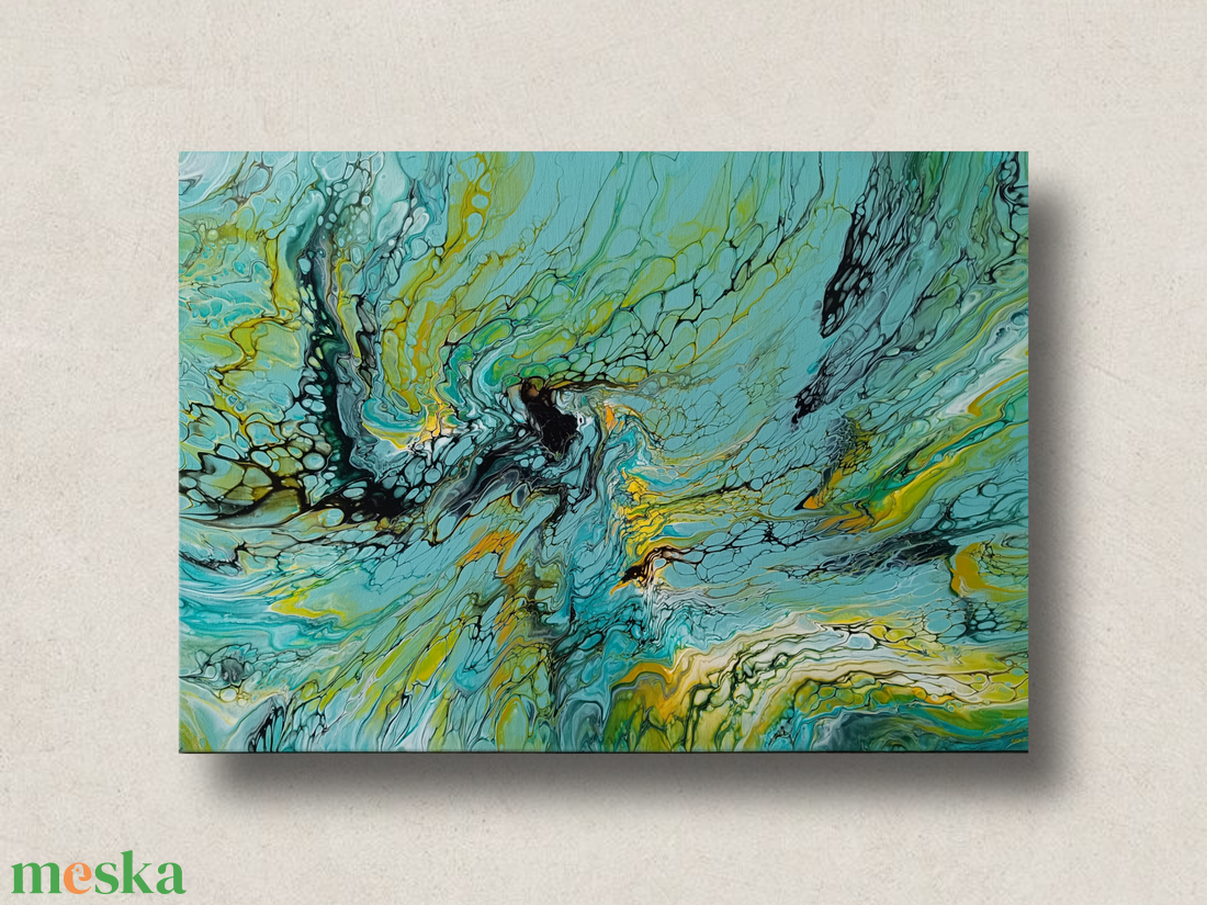 Kígyóbőr - absztrakt festmény 50 x 70 cm-es méretben - kellékek & szerszámok - festék - akrilfesték - Meska.hu Kígyóbőr - absztrakt festmény 50 x 70 cm-es méretben - kellékek & szerszámok - festék - akrilfesték - Meska.hu
