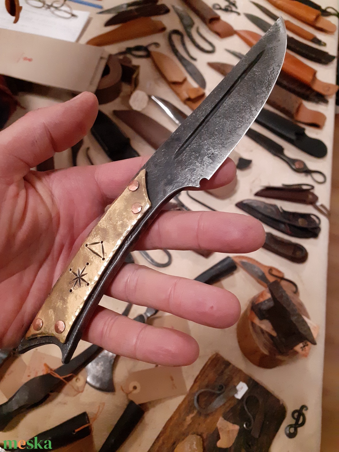 kés1. - otthon & életmód - konyhafelszerelés, tálalás - sütés, főzés - kés & késtartó - Meska.hu