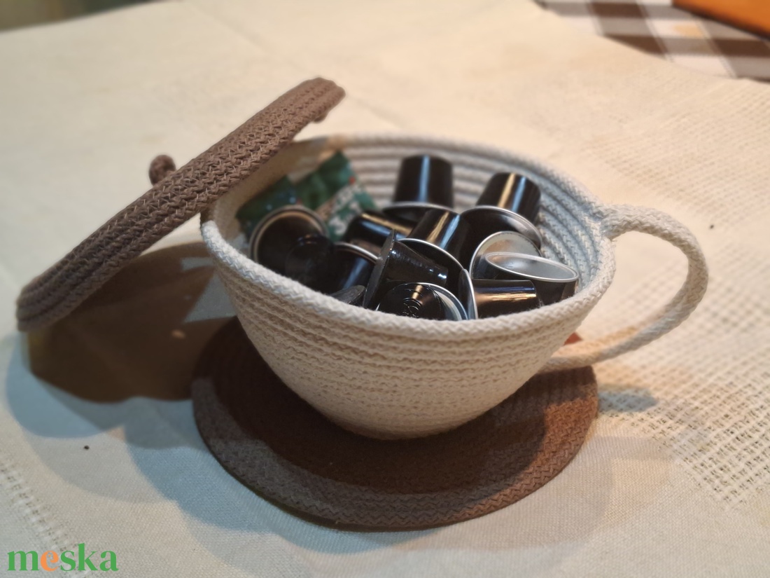 K�vekapszula tarto - otthon & életmód - dekoráció - asztal és polc dekoráció - asztaldísz - Meska.hu