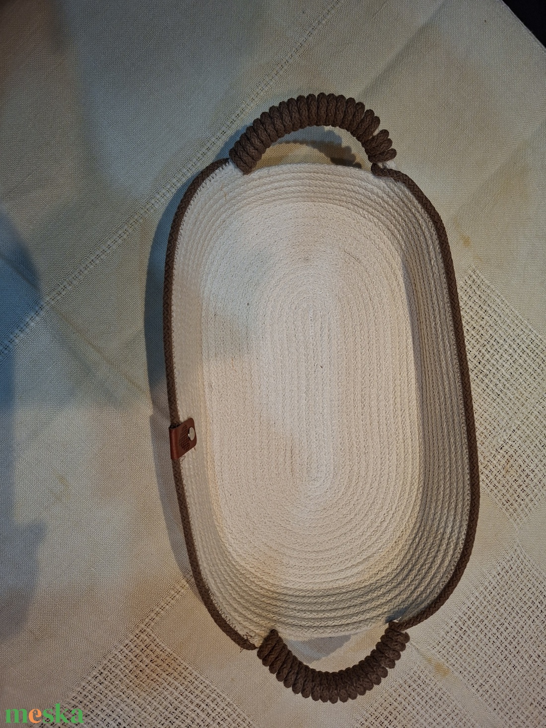 Zsinór kos�r  - otthon & életmód - tárolás & rendszerezés - tárolókosár - Meska.hu