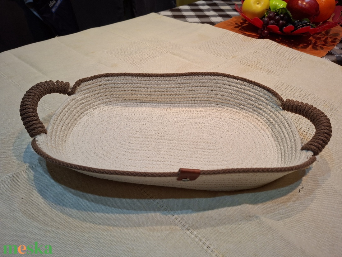 Zsinór kos�r  - otthon & életmód - tárolás & rendszerezés - tárolókosár - Meska.hu