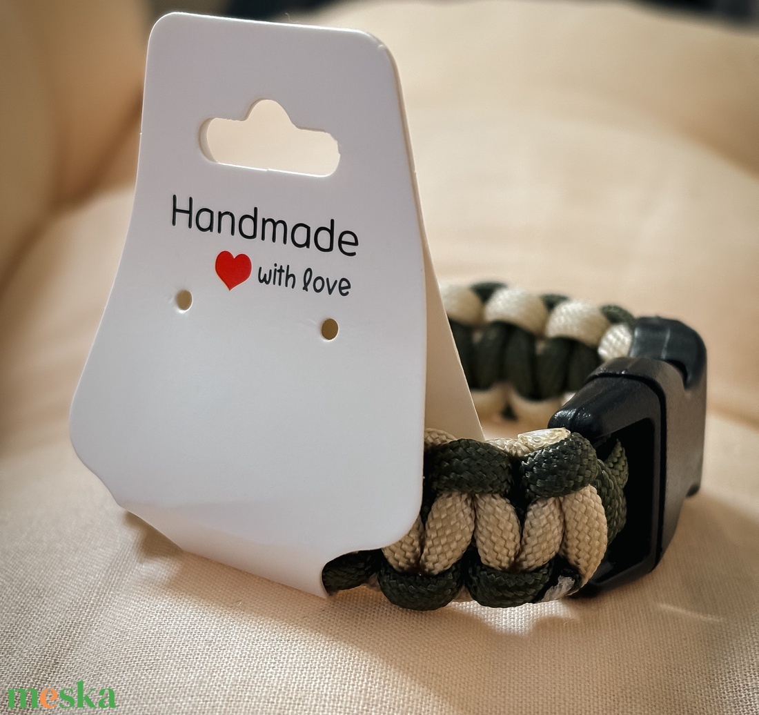 Paracord karkötő - ékszer - karkötő - fonott karkötő - Meska.hu