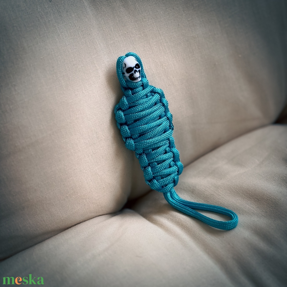 Múmiás paracord kulcstartó - táska & tok - kulcstartó & táskadísz - kulcstartó - Meska.hu