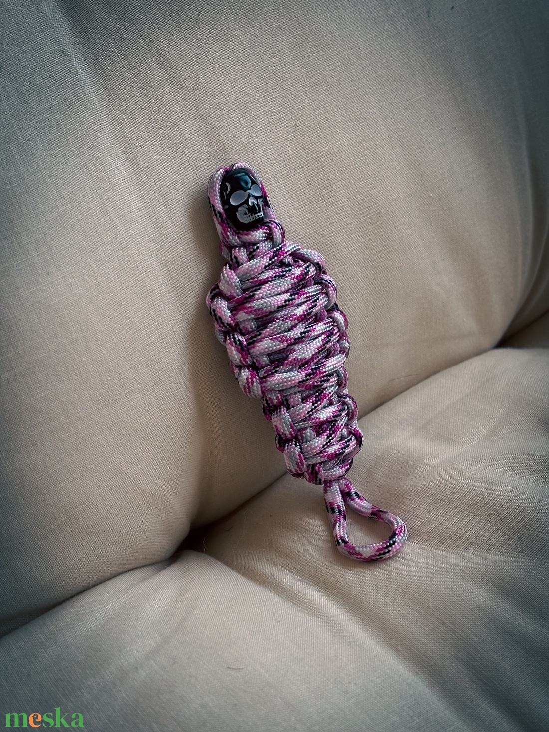 Múmiás paracord kulcstartó - táska & tok - kulcstartó & táskadísz - kulcstartó - Meska.hu