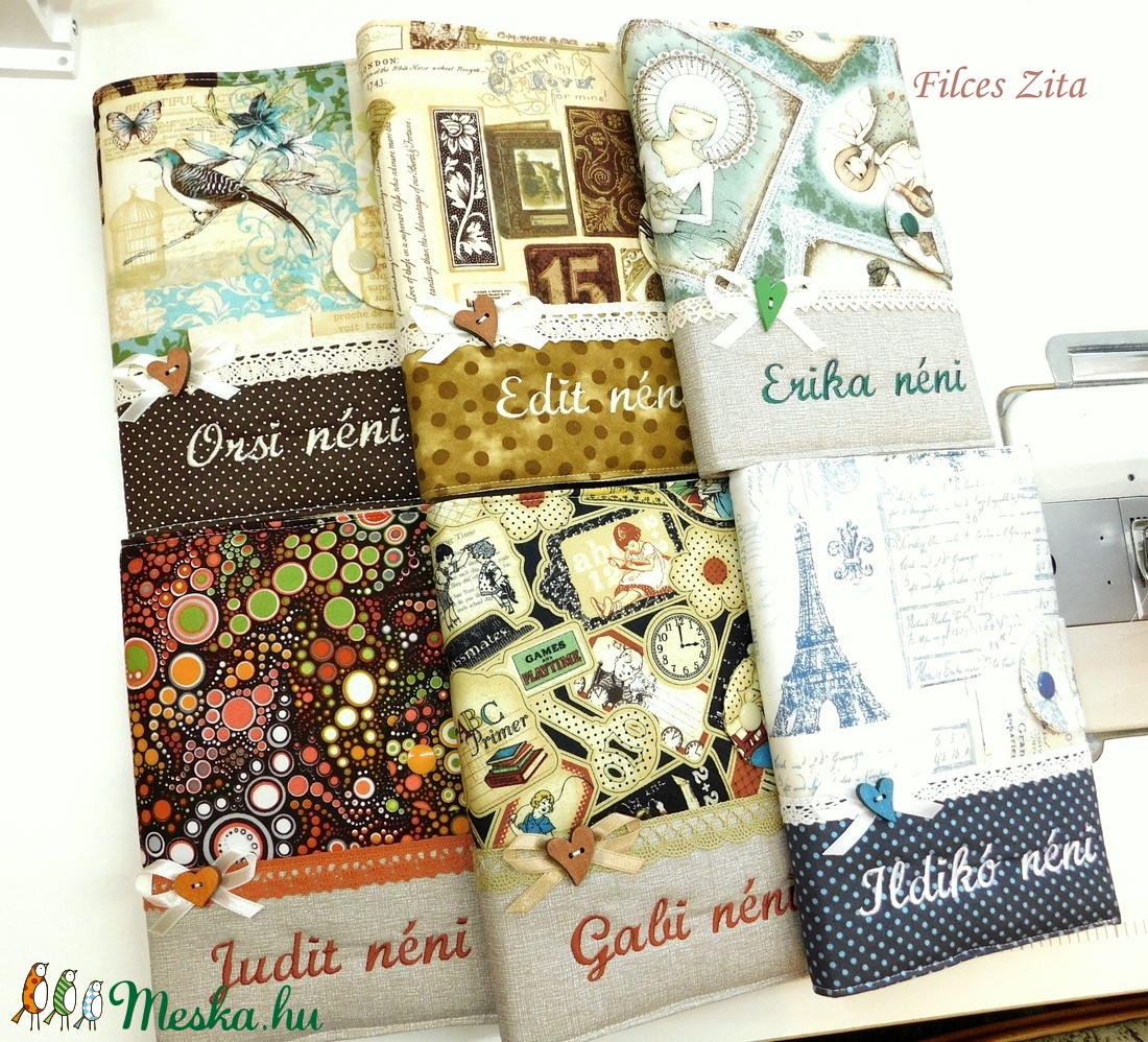 Pedagógus zsebkönyv hímzett névvel - otthon & életmód - papír, írószer - Meska.hu Pedagógus zsebkönyv hímzett névvel - otthon & életmód - papír, írószer - Meska.hu