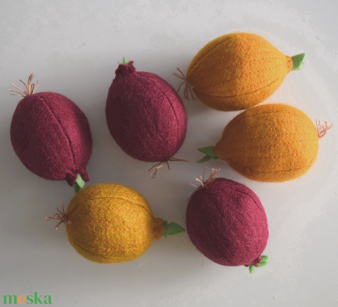 Gyapjúfilc hagyma csomag - játék & sport - szerepjáték - Meska.hu