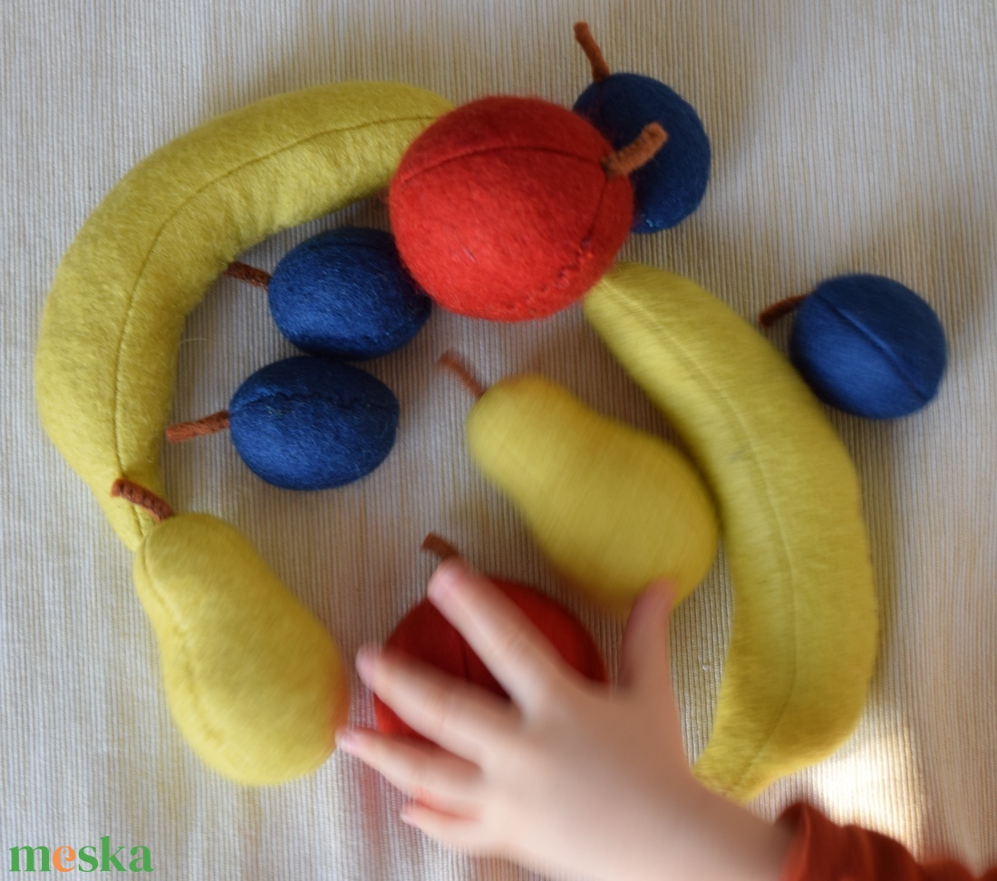 Gyapjúfilc gyümölcsök - játék & sport - szerepjáték - Meska.hu