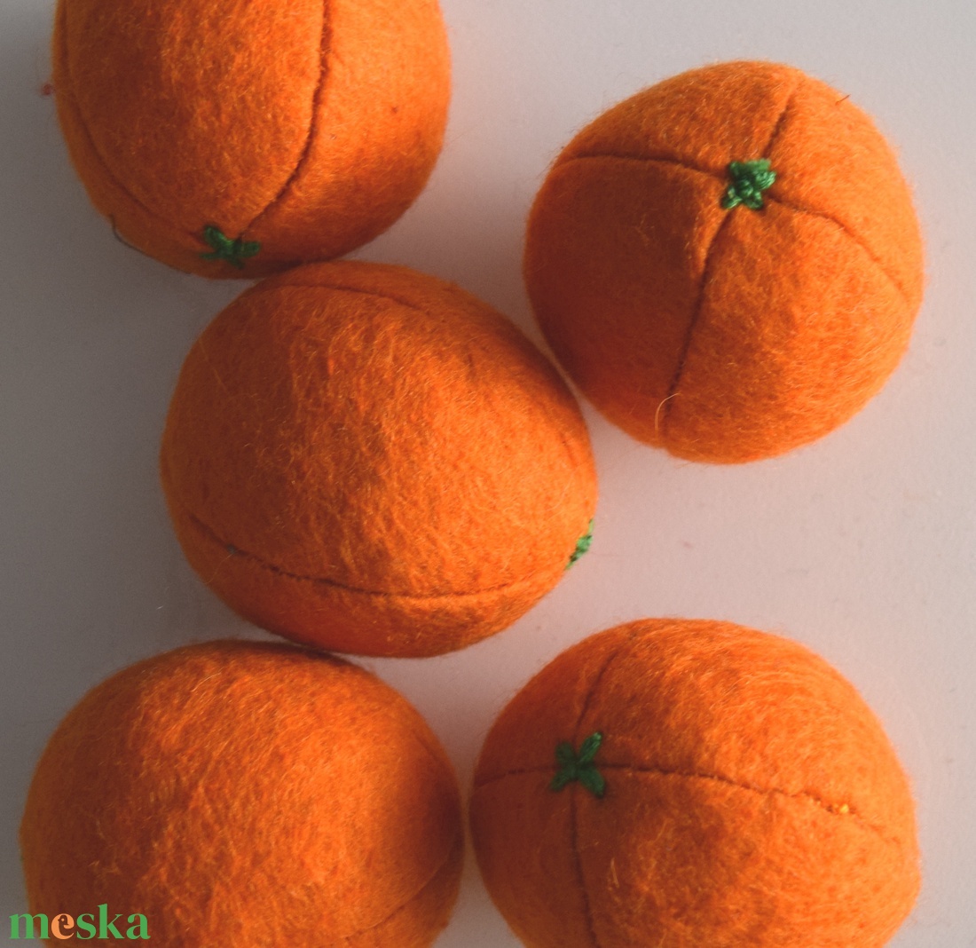 Gyapjúfilc citrusok - játék & sport - szerepjáték - Meska.hu