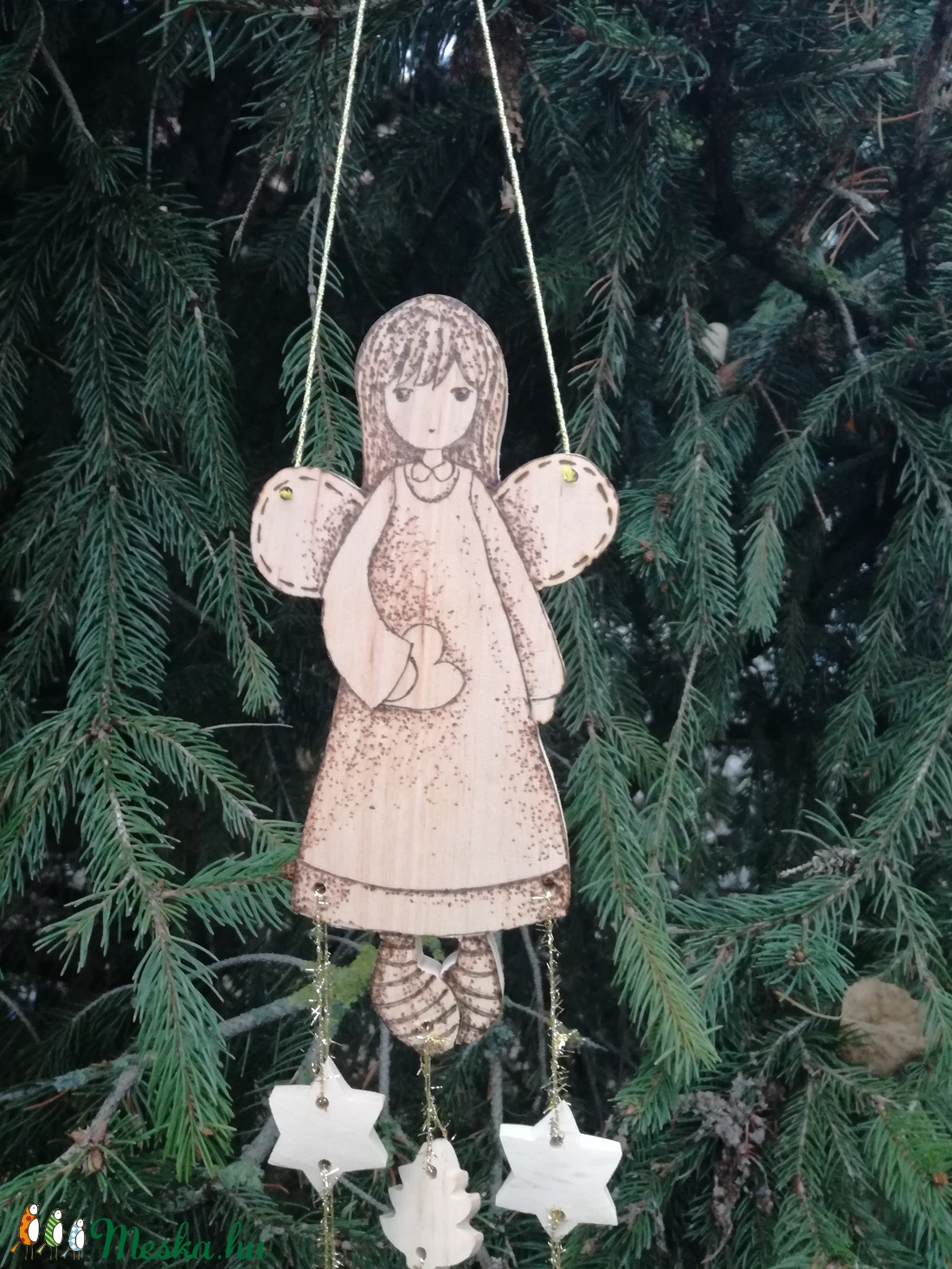 angyal ajtódísz -  - Meska.hu