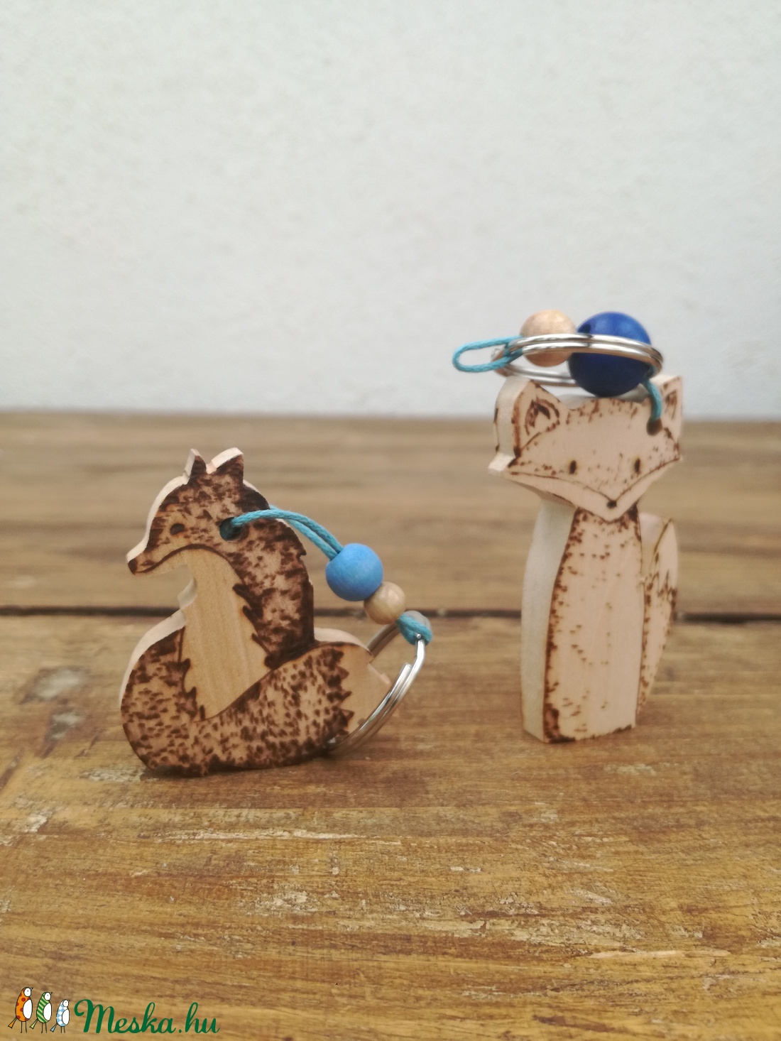 róka kulcstartó -  - Meska.hu