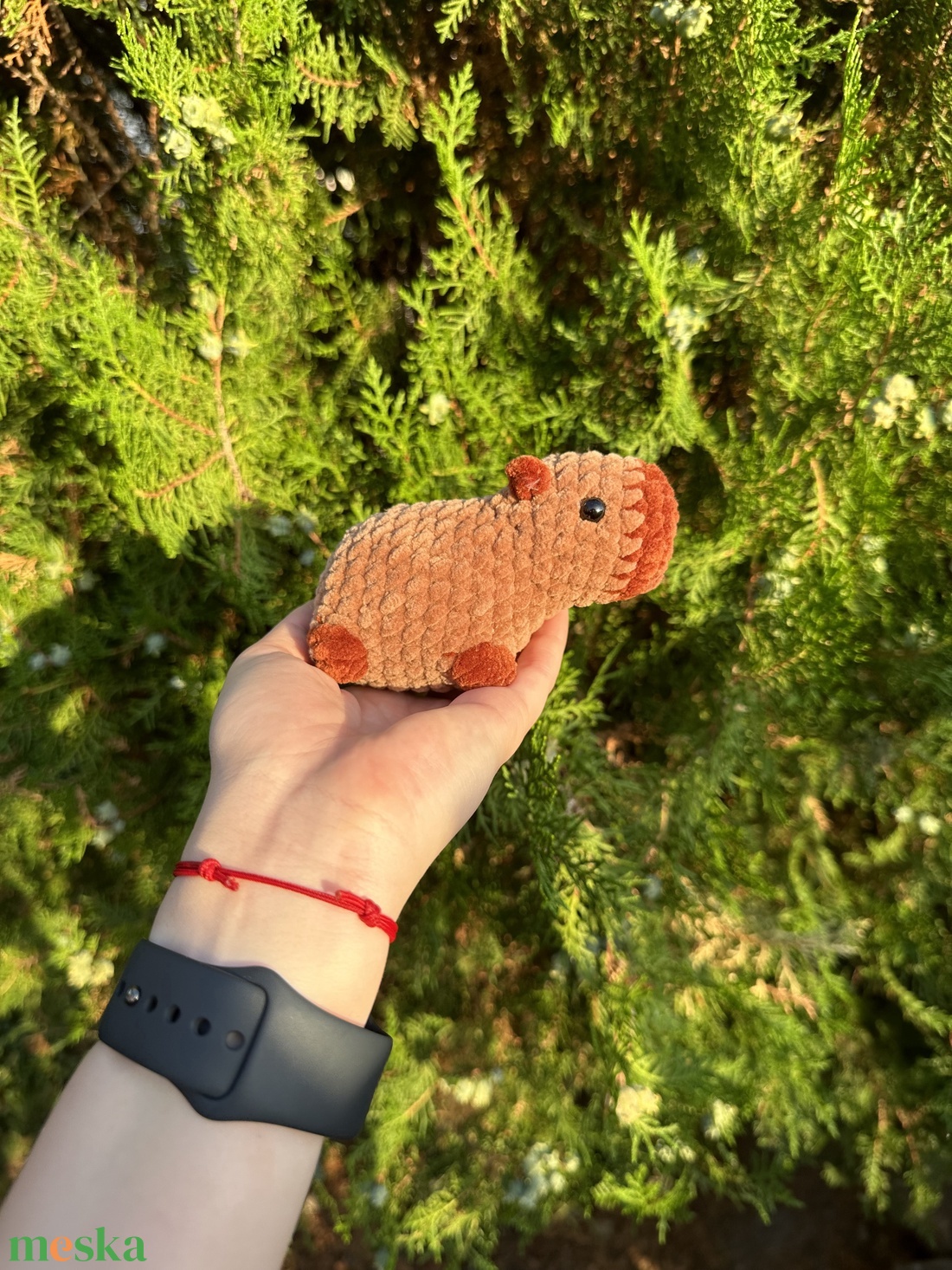 Horgolt capybara plüss - játék & sport - plüssállat & játékfigura - más figura - Meska.hu Horgolt capybara plüss - játék & sport - plüssállat & játékfigura - más figura - Meska.hu