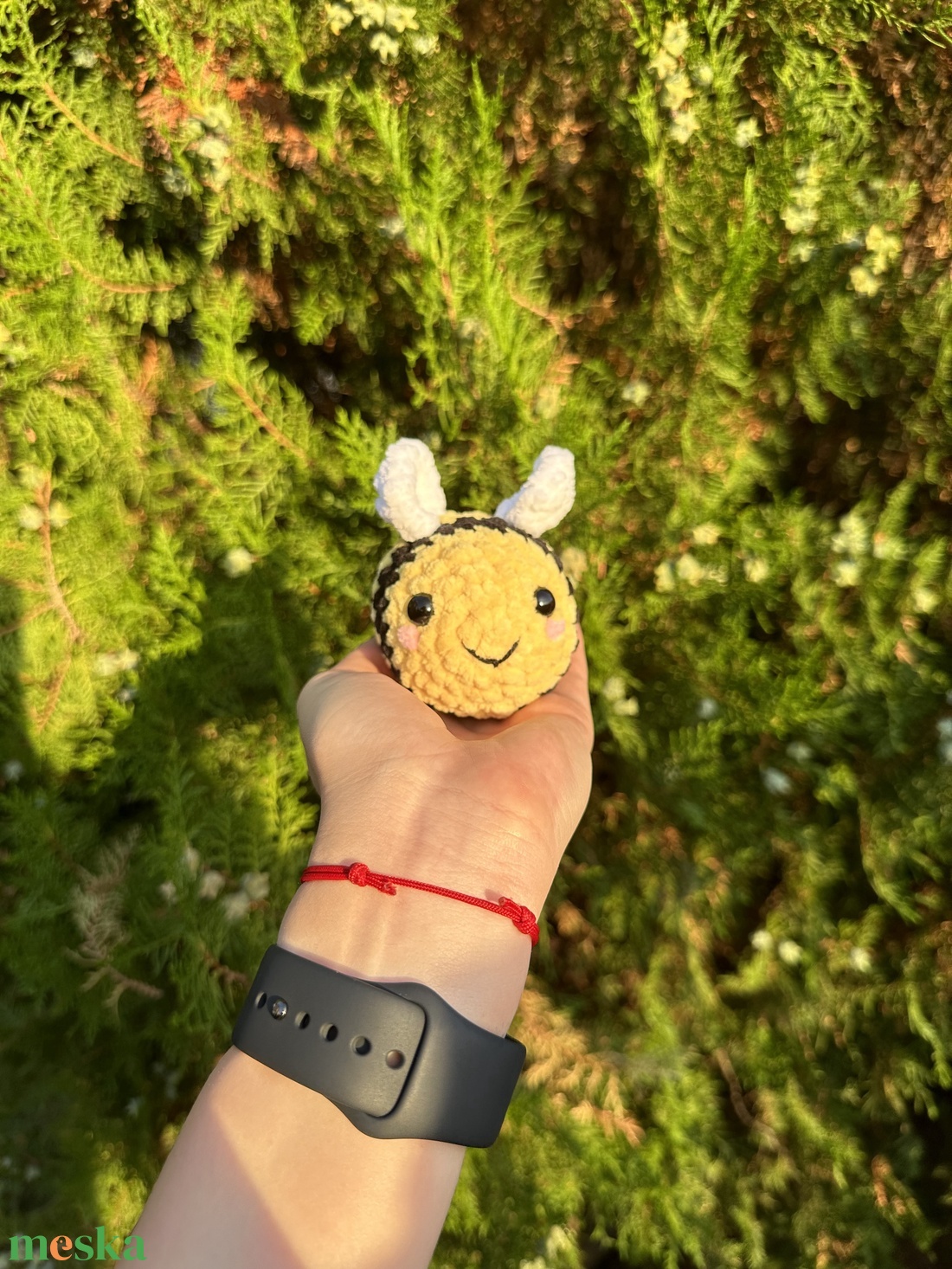 Horgolt mini méhi plüss - játék & sport - plüssállat & játékfigura - más figura - Meska.hu