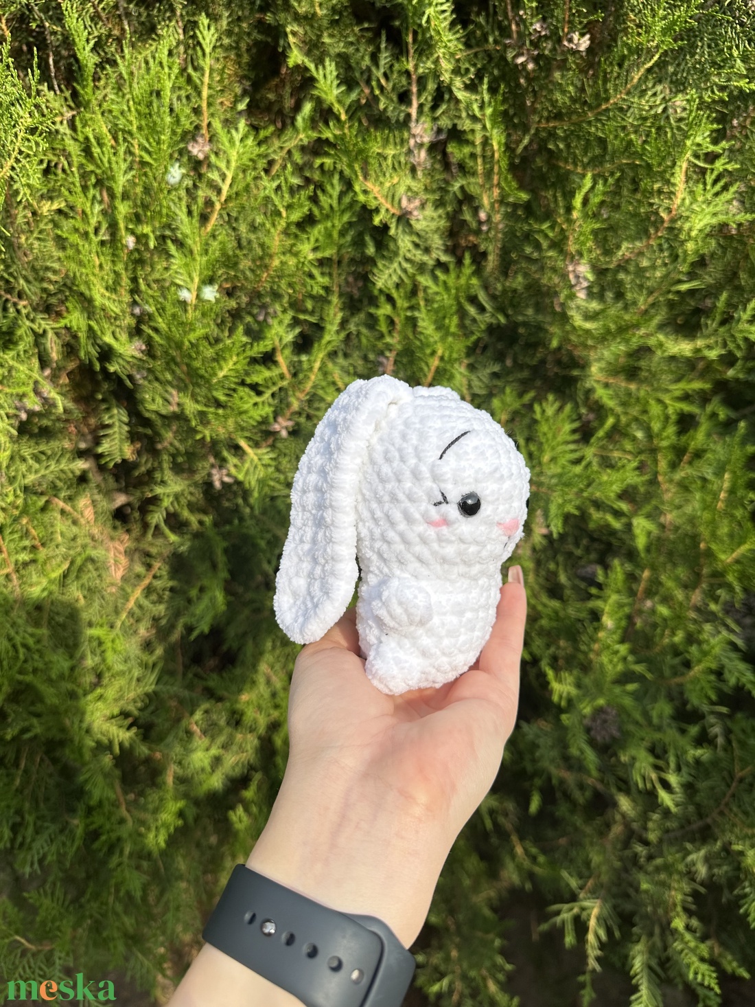Horgolt mini nyuszi plüss - játék & sport - plüssállat & játékfigura - nyuszi - Meska.hu Horgolt mini nyuszi plüss - játék & sport - plüssállat & játékfigura - nyuszi - Meska.hu