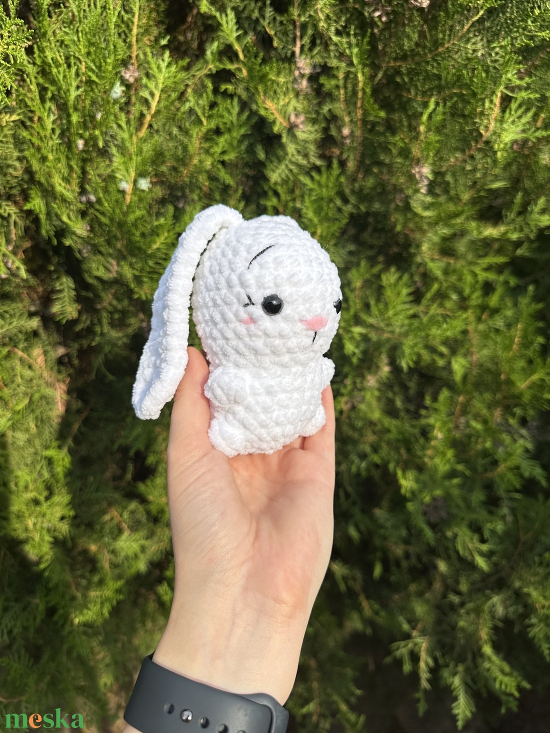 Horgolt mini nyuszi plüss - játék & sport - plüssállat & játékfigura - nyuszi - Meska.hu Horgolt mini nyuszi plüss - játék & sport - plüssállat & játékfigura - nyuszi - Meska.hu