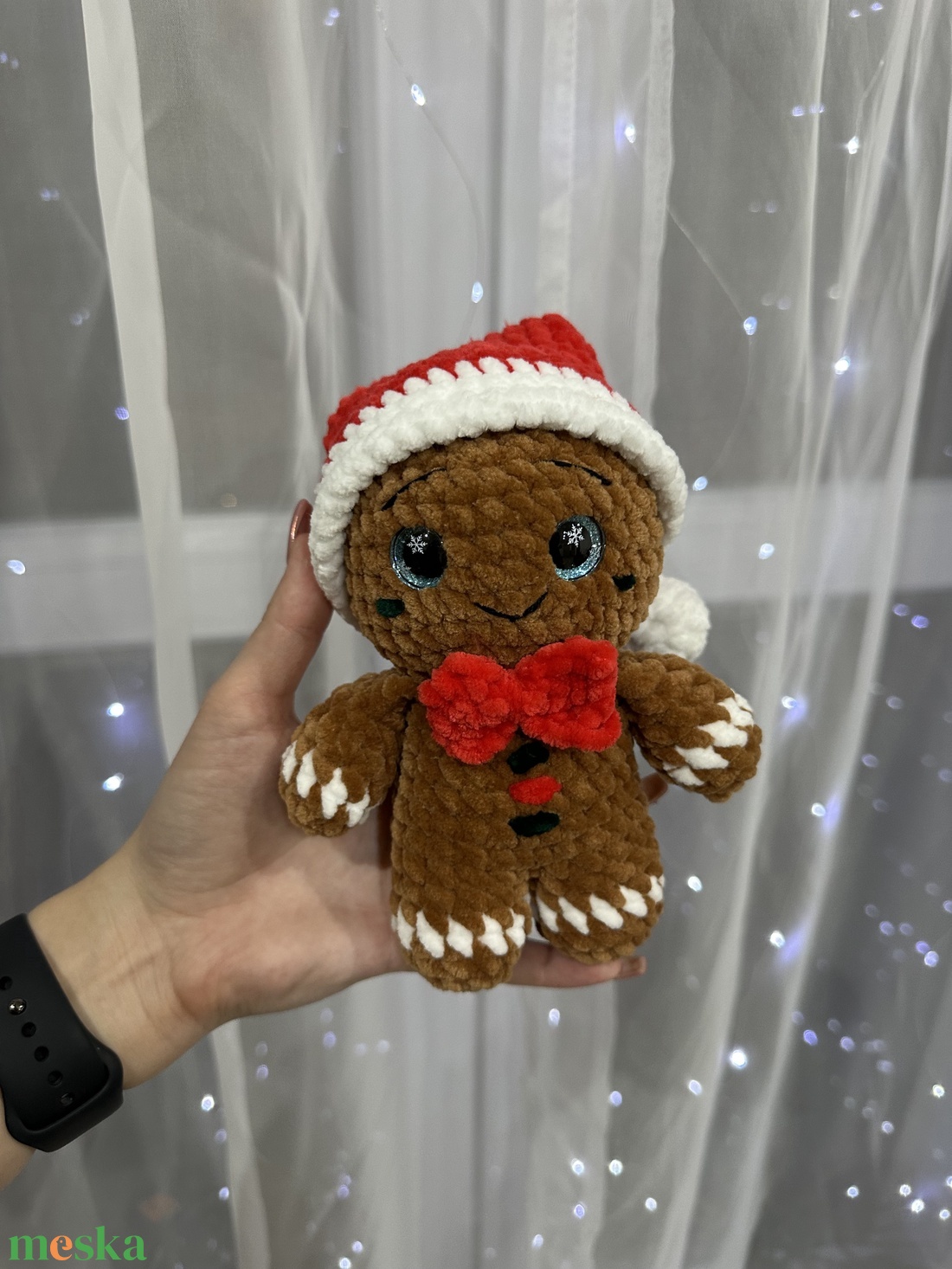 Horgolt fiú mézi plüss - játék & sport - plüssállat & játékfigura - más figura - Meska.hu