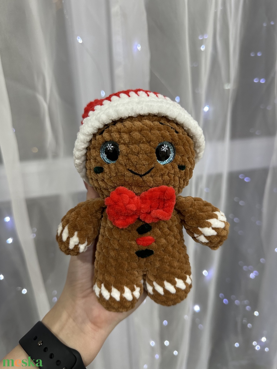 Horgolt fiú mézi plüss - játék & sport - plüssállat & játékfigura - más figura - Meska.hu